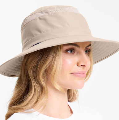 Everyday Broad Brim Sun Hat is lightweight and breathable