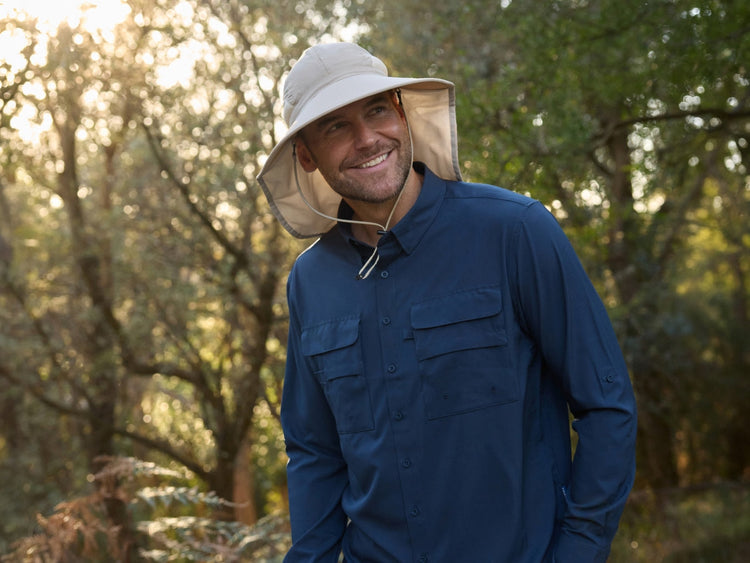 Men's Technical Sun Hats UPF 50+