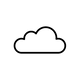 Comfortable cloud logo