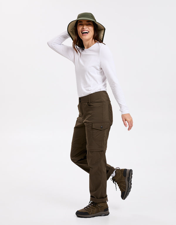 Khaki / Beige Underbrim