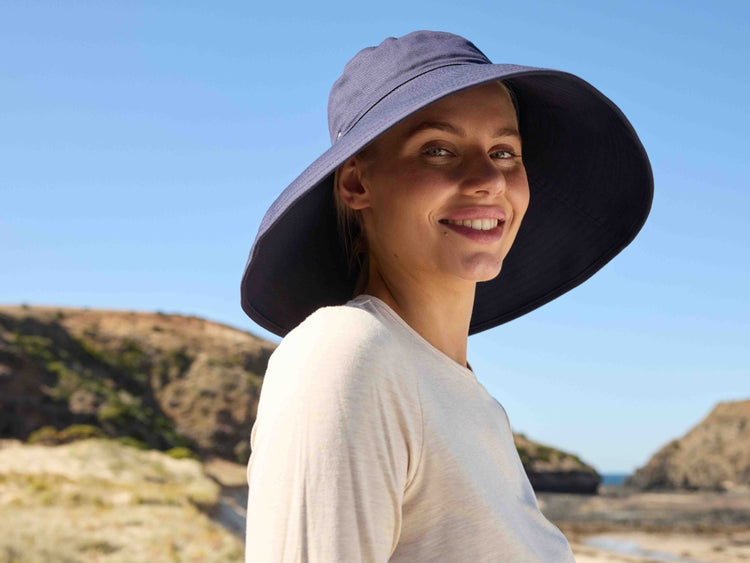 Women's Wide Brim Sun Hats UPF 50+